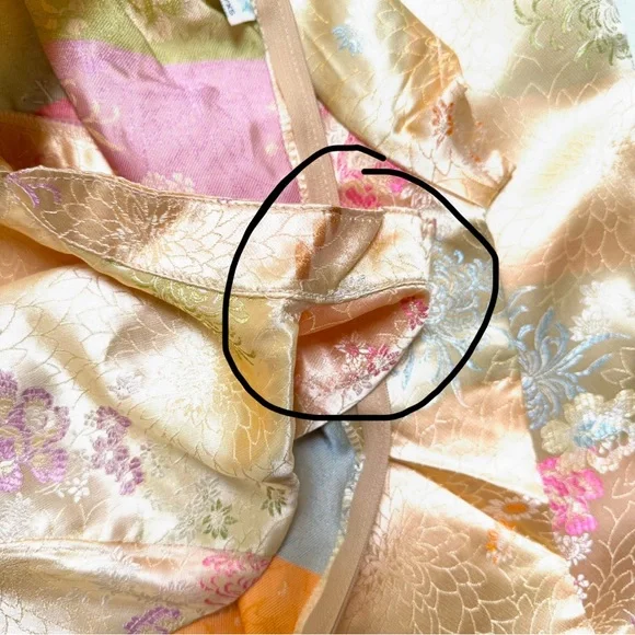 Vintage Yellow Qipao Size XS - Picture 8 of 9